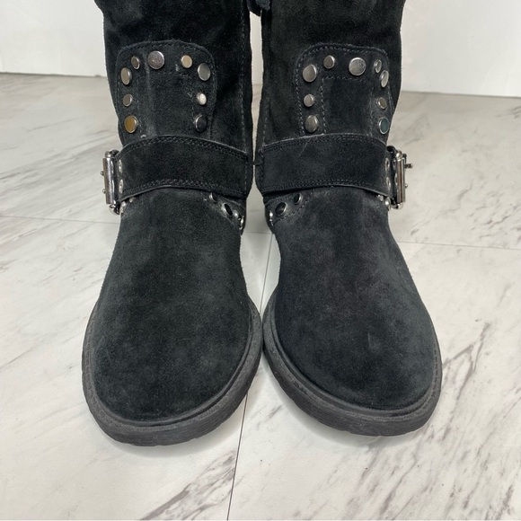 New! Sam Edelman Black Deryn Black Tall Boot 6 1/2 - Picture 11 of 14